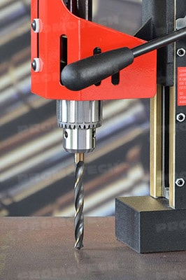 PRO-40-Practical-Mag-Drill-Magnetic-Base-Drilling-Machine-with-Drilling-Chuck-Adapter-Drilling-Chuck-and-Twist-Drill-1-1